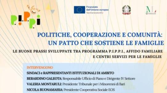 𝐏𝐨𝐥𝐢𝐭𝐢𝐜𝐡𝐞, 𝐜𝐨𝐨𝐩𝐞𝐫𝐚𝐳𝐢𝐨𝐧𝐞 𝐞 𝐜𝐨𝐦𝐮𝐧𝐢𝐭𝐚̀: 𝐮𝐧 𝐩𝐚𝐭𝐭𝐨 𝐜𝐡𝐞 𝐬𝐨𝐬𝐭𝐢𝐞𝐧𝐞 𝐥𝐞 𝐟𝐚𝐦𝐢𝐠𝐥𝐢𝐞